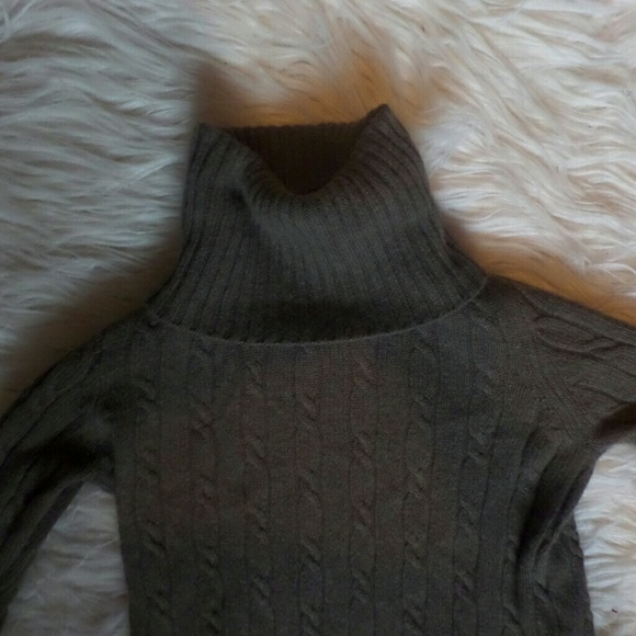 J. Crew Brown Turtleneck Sweater - Picture 5 of 5